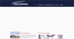 Desktop Screenshot of pacificaerospaceconsulting.com